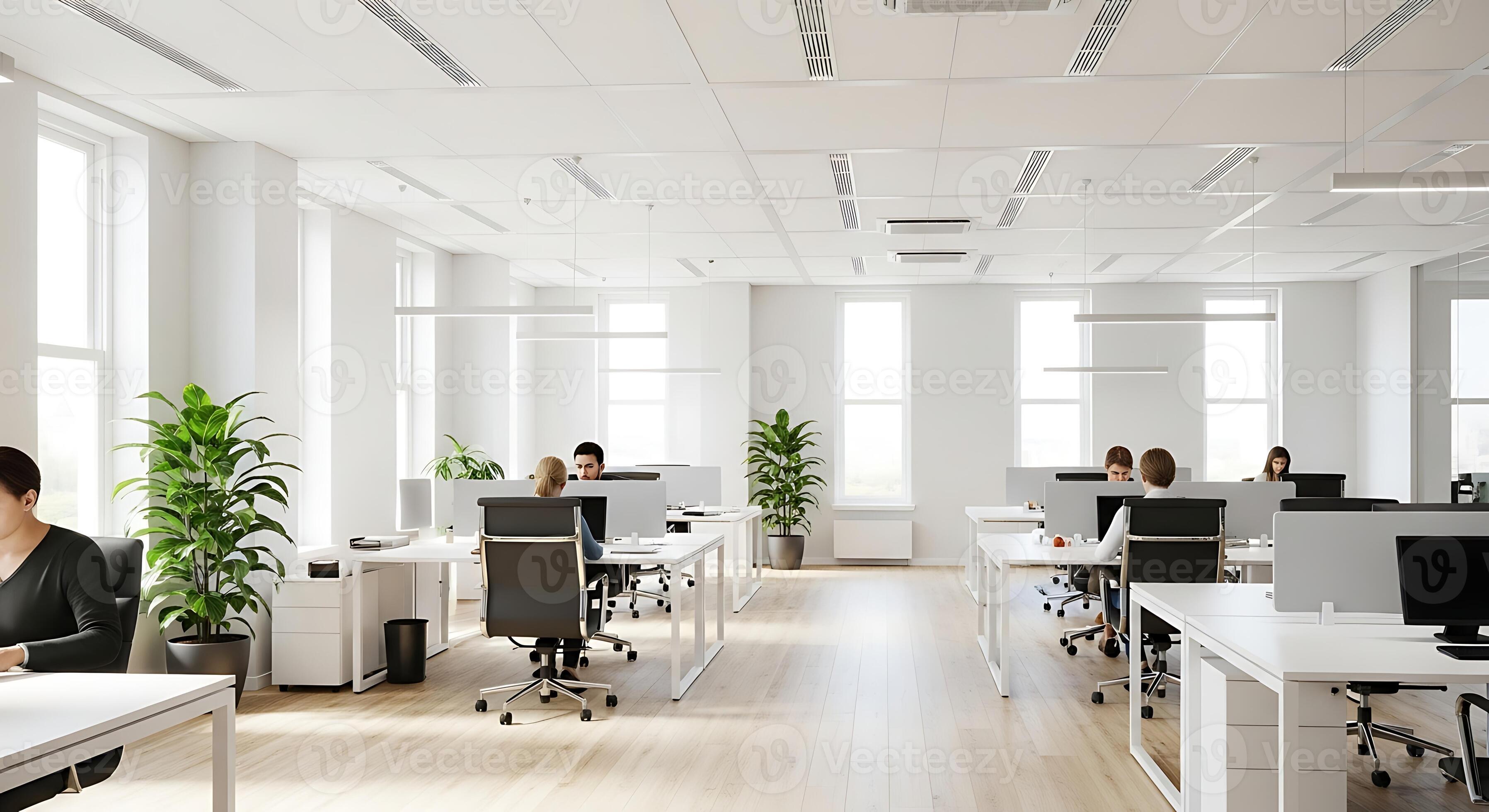 Clean modern office — professional commercial cleaning by 2 of a Kind